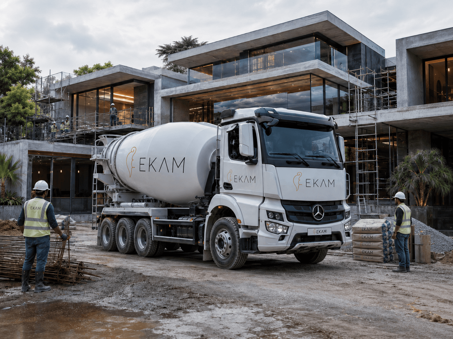 Residential Construction project site